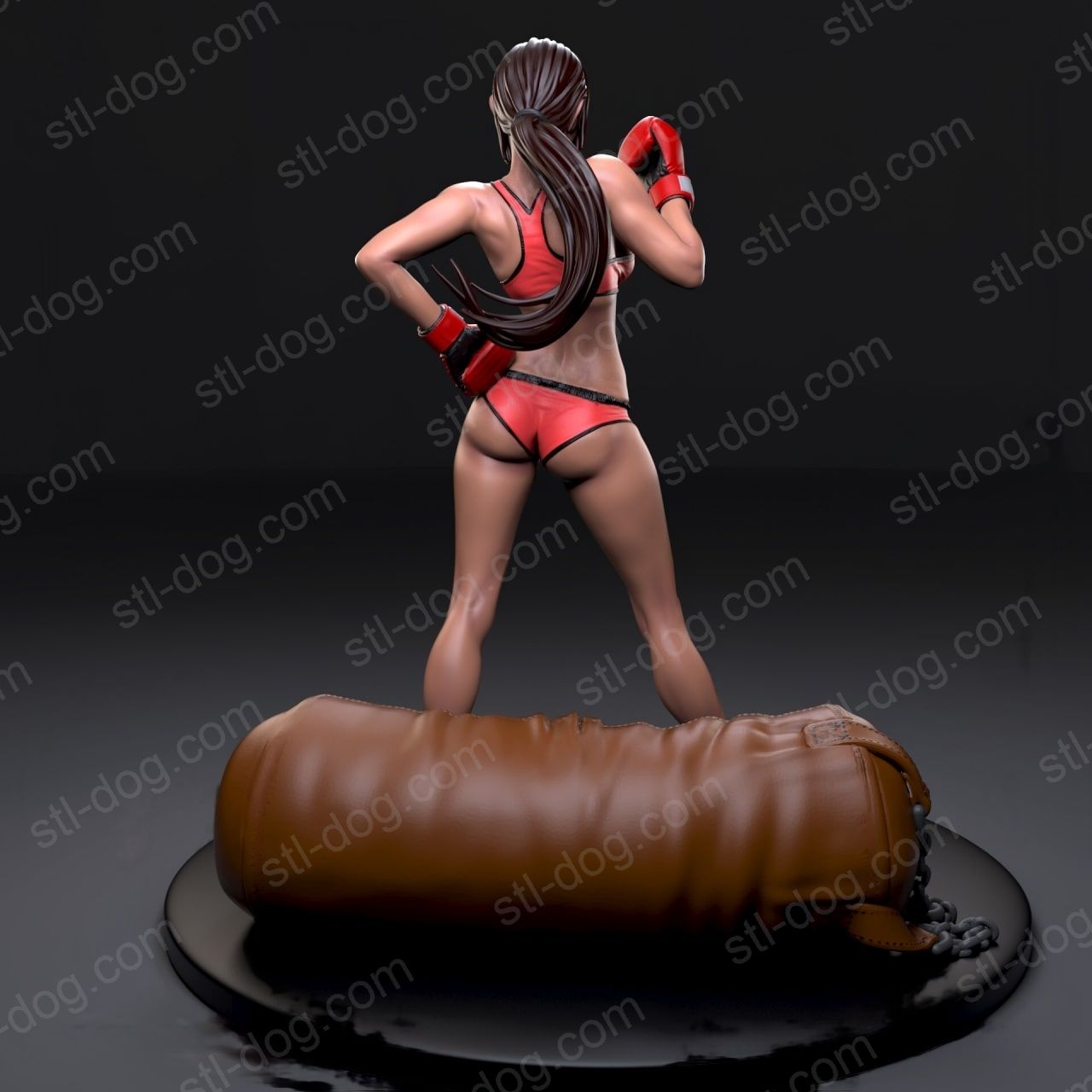 箱子女孩 (Box Girl) 3D打印图纸